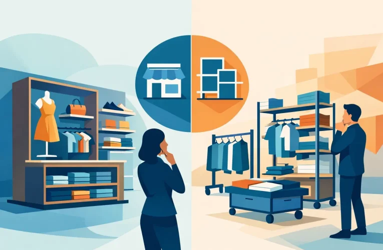 Mobilier comercial sau modular pentru magazin?