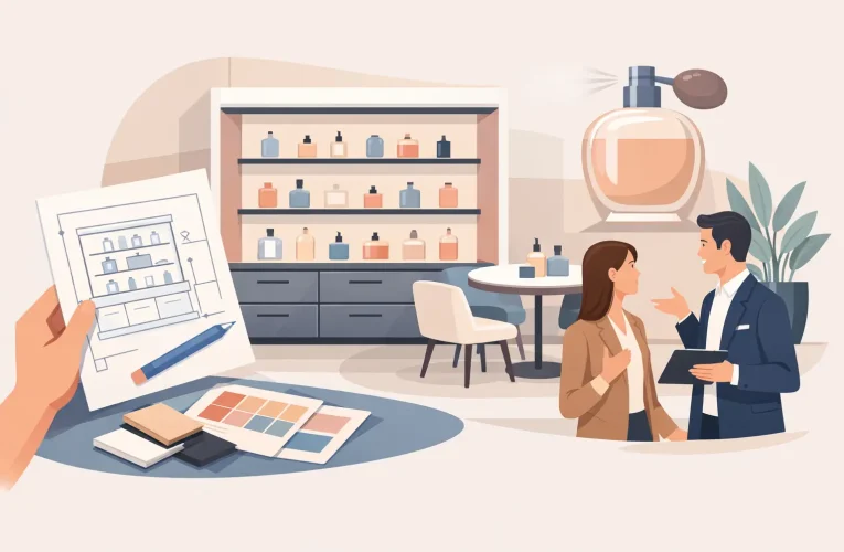 Mobilier parfumerie la comandă: ce contează