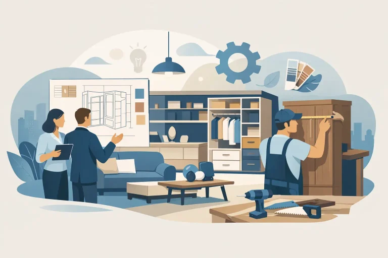 Amenajare showroom produse la comandă eficientă