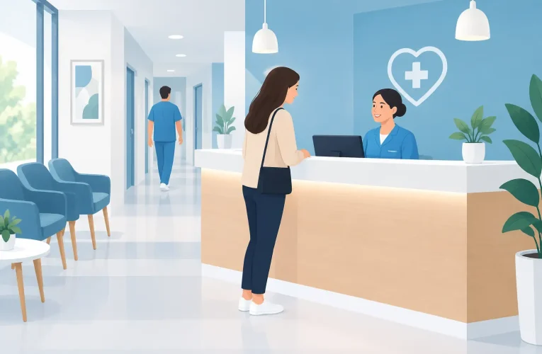 Proiect recepție clinică privată pentru flux eficient