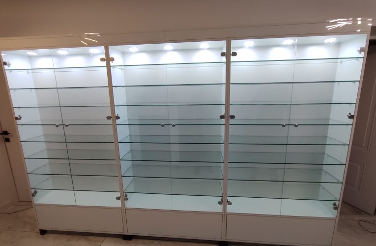 Vitrine Gsm si telefoane mobile din Pal si Sticla